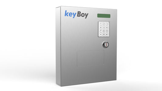 Schlüsselsafe keyBoy 4 Edelstahl